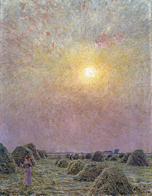 Sunset, 1911, Emile Claus