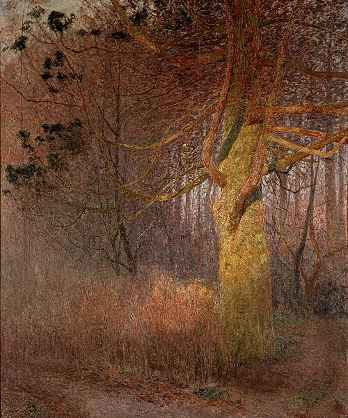 Tree in the sun, 1900, Emile Claus