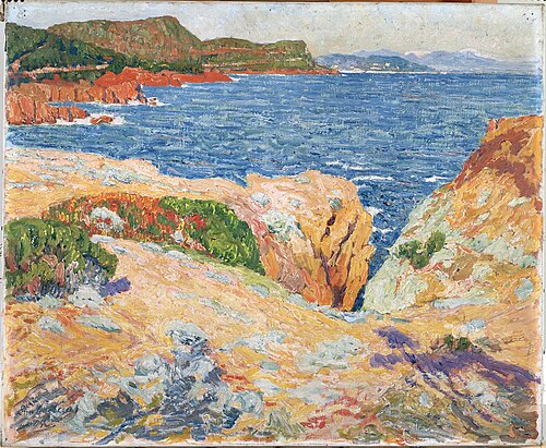 Noon in Estérel (Côte d’Azur), 1914, Emile Claus