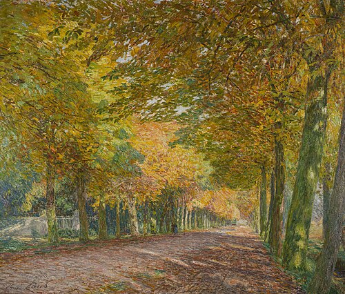 Sunny Lane, 1903, Emile Claus