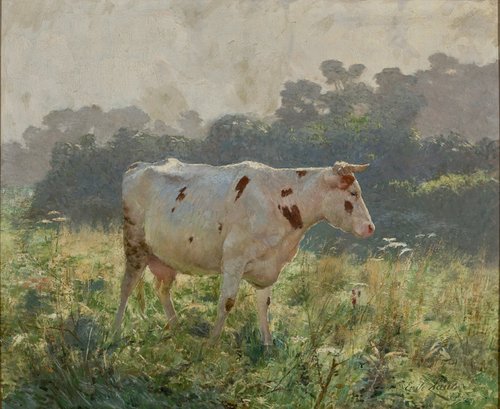 Cow, , Emile Claus
