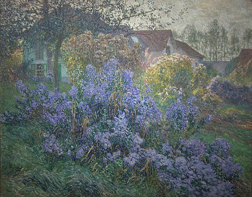 The asters, 1906, Emile Claus