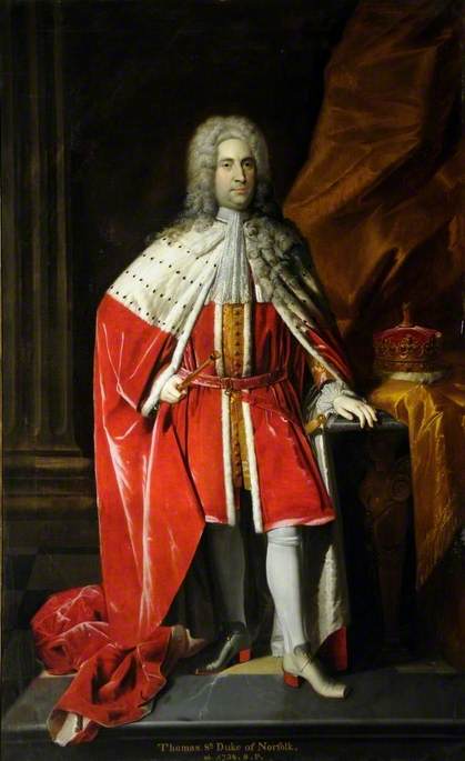 Thomas Howard (d.1732), 8th Duke of Norfolk, 1725, Richard van Bleeck