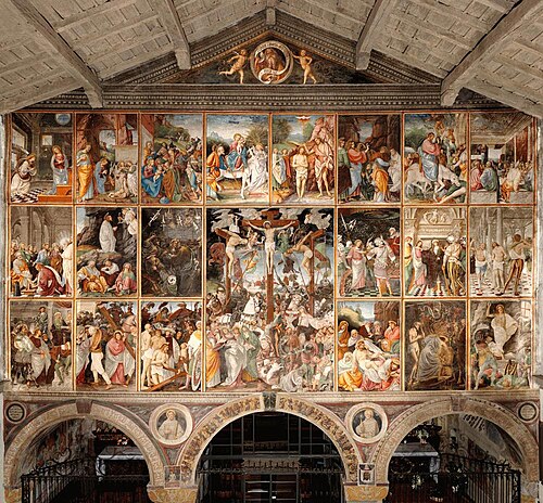 Stories of life and passion of Christ, 1513, Gaudenzio Ferrari