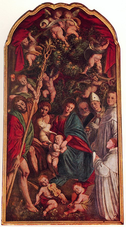 Madonna degli Aranci, , Gaudenzio Ferrari