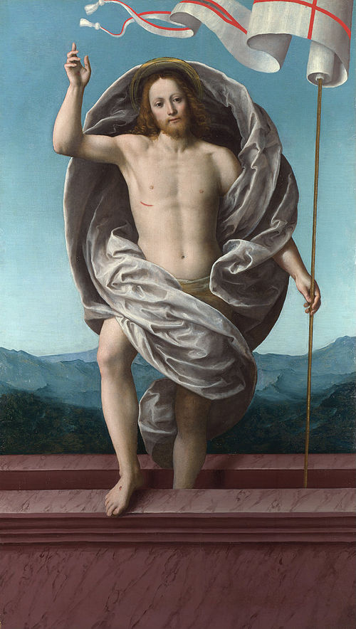 Christ sortant triomphant de son tombeau, 1538, Gaudenzio Ferrari