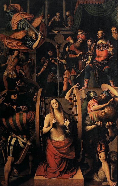 The Martyrdom of Saint Catherine, 1550, Gaudenzio Ferrari