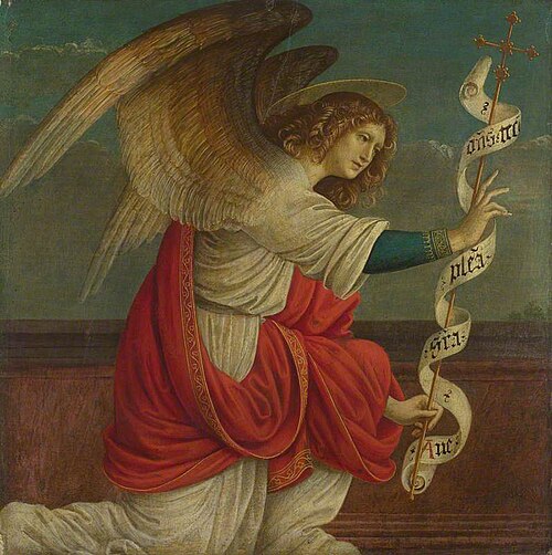 The Annunciation: The Angel Gabriel, 1508, Gaudenzio Ferrari