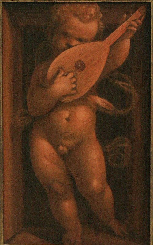 Child with a Lute, , Gaudenzio Ferrari