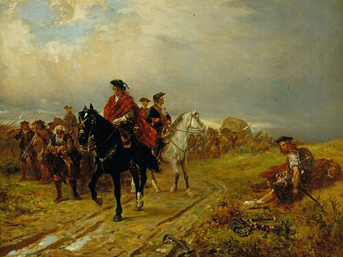Highlanders on the March, 1876, Robert Hillingford