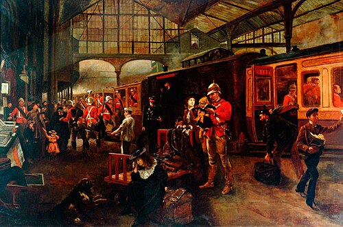 'Farewell!', 1900, Robert Hillingford