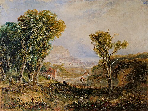 The Priory, Hastings, 1837, Robert Brandard