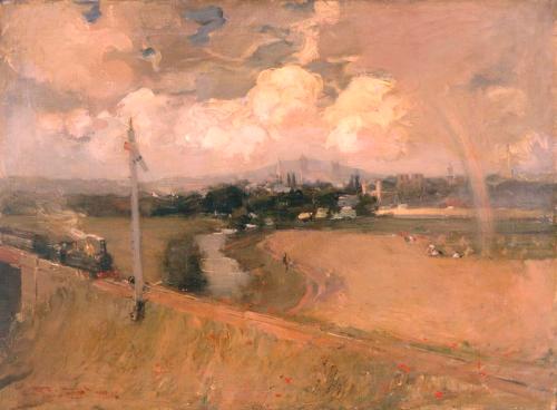 View of Elgin, 1894, Robert Brough