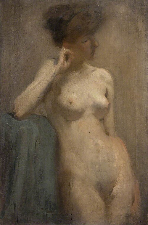 Nude Study Female, , Robert Brough