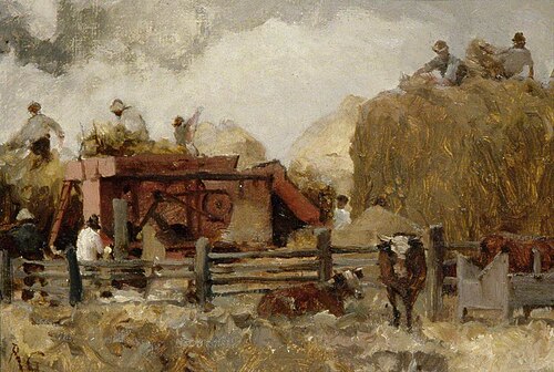 Farm Study, , Robert Charles Goff