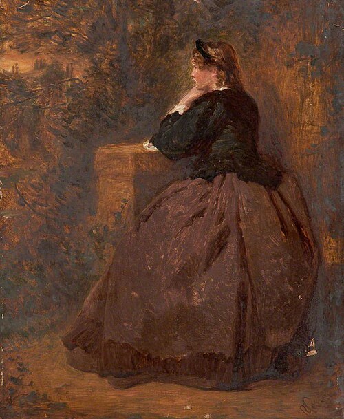 Portrait of an Unknown Lady, 1860, Robert Crozier