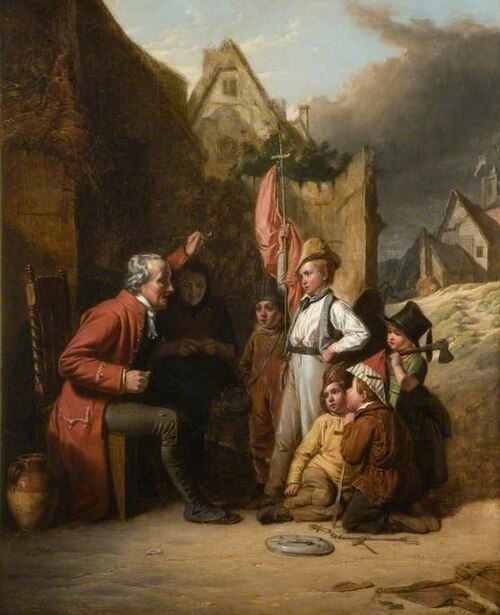 Old Wooden Leg, 1830, Robert Farrier