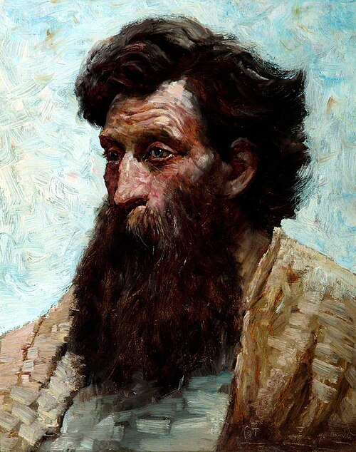 Study of a Head, 1889, Robert Fowler
