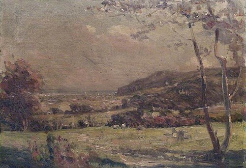 Autumn Fields near Colwyn Bay, , Robert Fowler