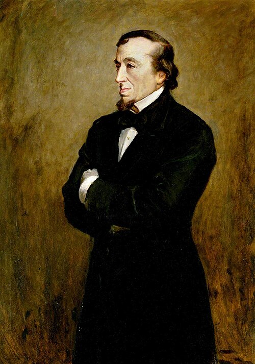 Benjamin Disraeli (1804–1881), 1st Earl of Beaconsfield (copy after John Everett Millais), , Robert Fowler