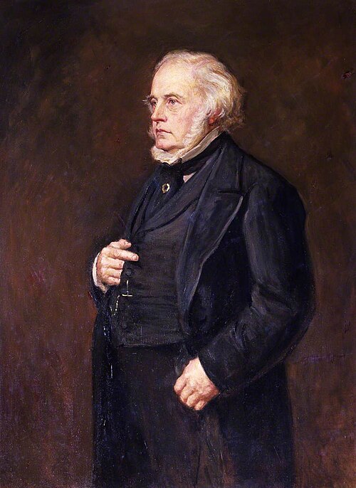 John Bright (1811–1889) (copy after John Everett Millais), , Robert Fowler