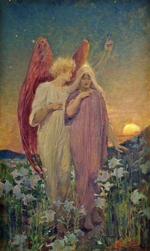 The Annunciation, 1898, Robert Fowler