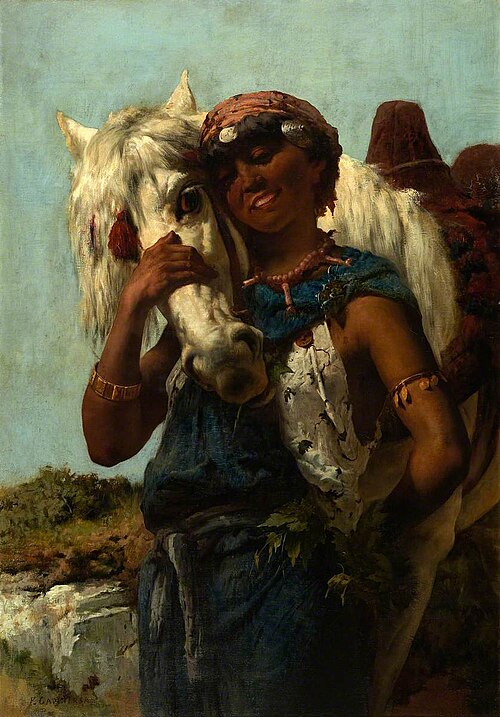 The Moorish Maiden's First Love, 1879, Robert Gavin