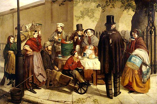 Breakfasting Out, 1859, Robert Dowling