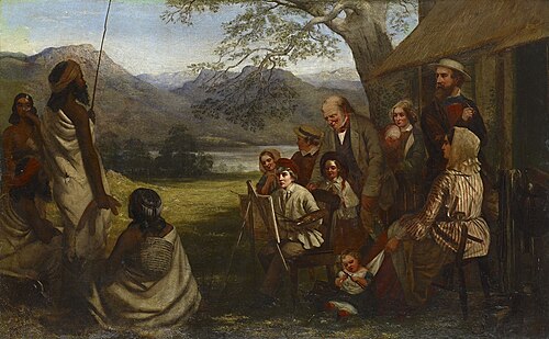 Early effort - Art in Australia, 1860, Robert Dowling