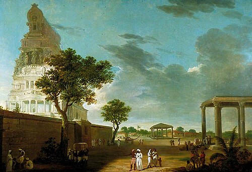 A South Indian Temple, 1793, Robert Home