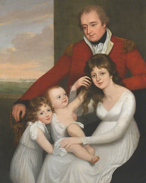 Captain (later Lieutenant-Colonel) William Sandys (1759–1829), 5th Bengal Native Infantry, 1799, Robert Home