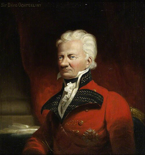 Sir David Ochterlony (1758–1825), 1818, Robert Home