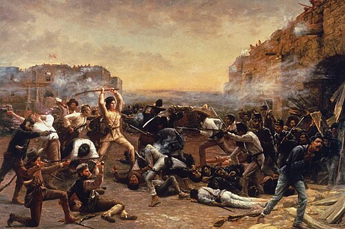 The Fall of the Alamo, 1903, Robert Jenkins Onderdonk