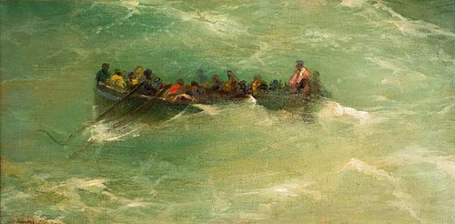 Shipwreck, 1879, Robert Loftin Newman
