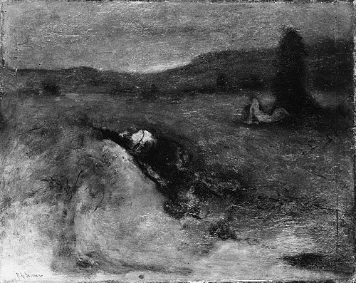 Hagar and Ishmael, 1894, Robert Loftin Newman