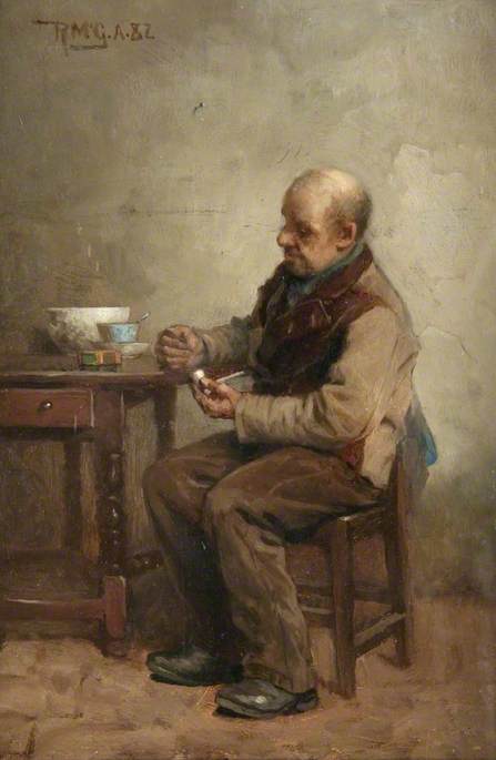 A Smoker, 1882, Robert McGregor