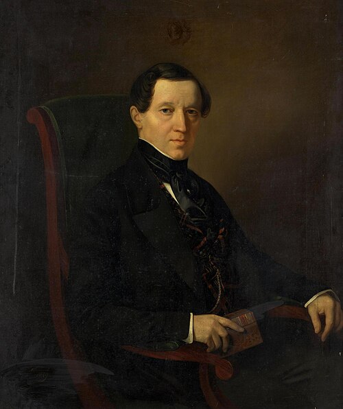 Portrait of Piotr N. Kobylinsky (1785-1850), 1849, Morten Thrane Brünnich