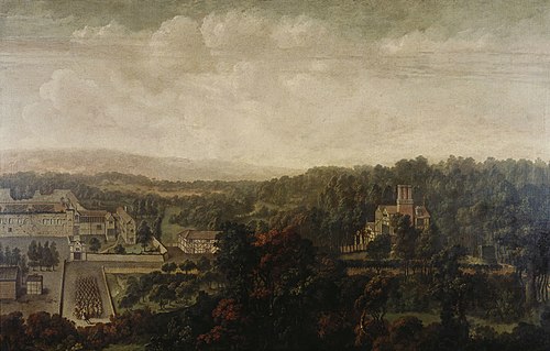 Boscobel House and White Ladies, 1670, Robert Streater