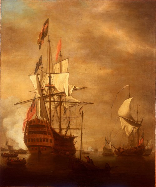 A First-Rate, 1715, Robert Woodcock
