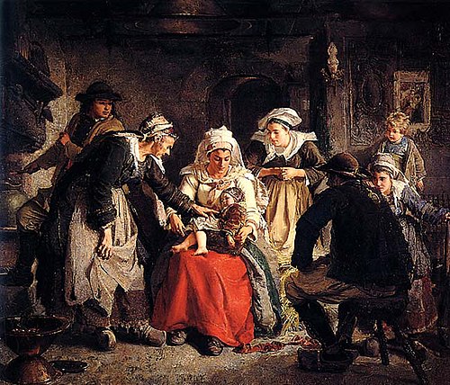 La Sorcière bretonne, 1872, Robert Wylie