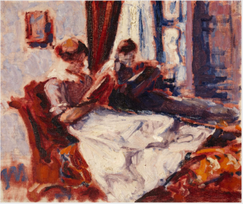 A Quiet Read, , Roderic O'Conor