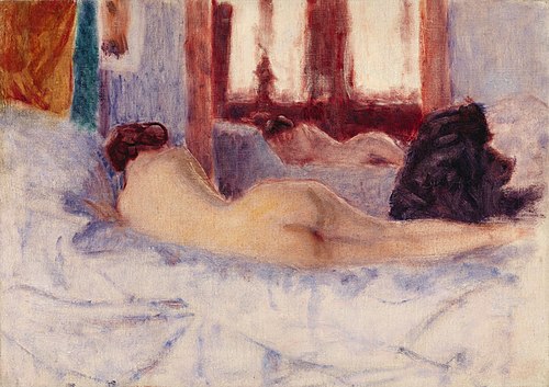 A Reclining Nude before a Mirror, 1909, Roderic O'Conor
