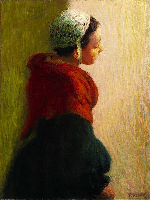 La Jeune Bretonne, 1895, Roderic O'Conor