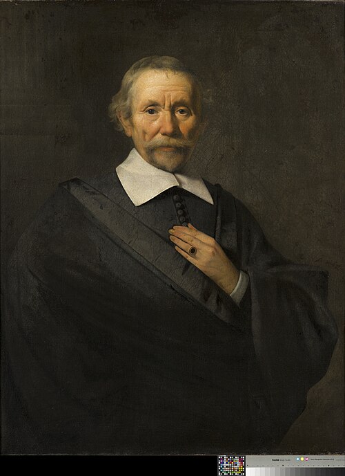 Self-portrait of Caesar van Everdingen (?-1678), 1670, Caesar van Everdingen