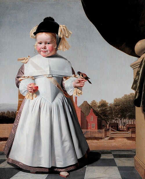 Portrait of a Two-Year Old Boy, 1664, Caesar van Everdingen