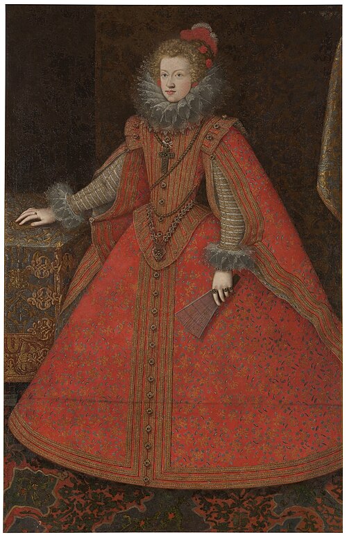 La infanta María de Austria futura reina de Hungría, 1622, Rodrigo de Villandrando