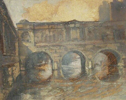 Pulteney Bridge, Bath from the South, , Roger Leigh