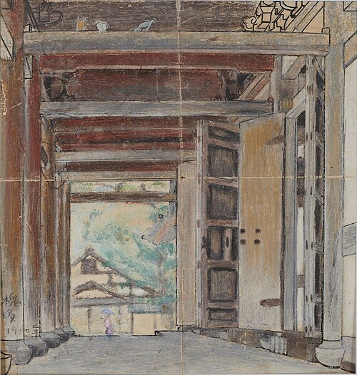 山門, 1910, Kaita Murayama
