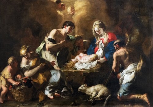 L'adoration des bergers, 1800, Francesco Solimena