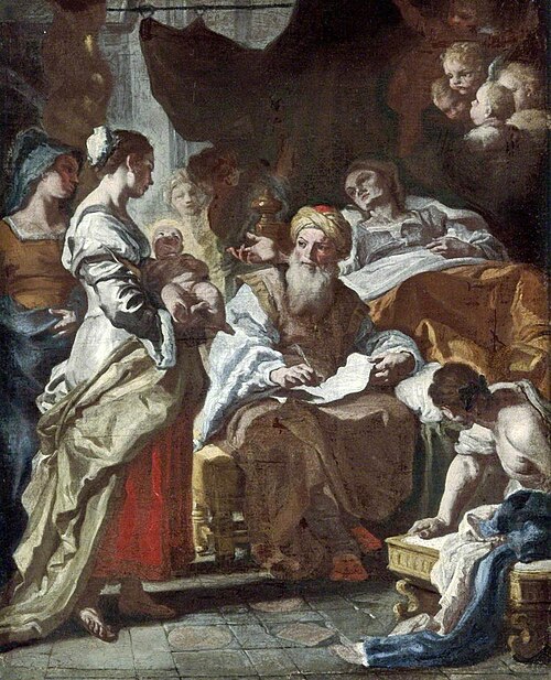 The Nativity of the Baptist, 1715, Francesco Solimena